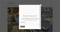 Desktop Screenshot of greentailtable.com